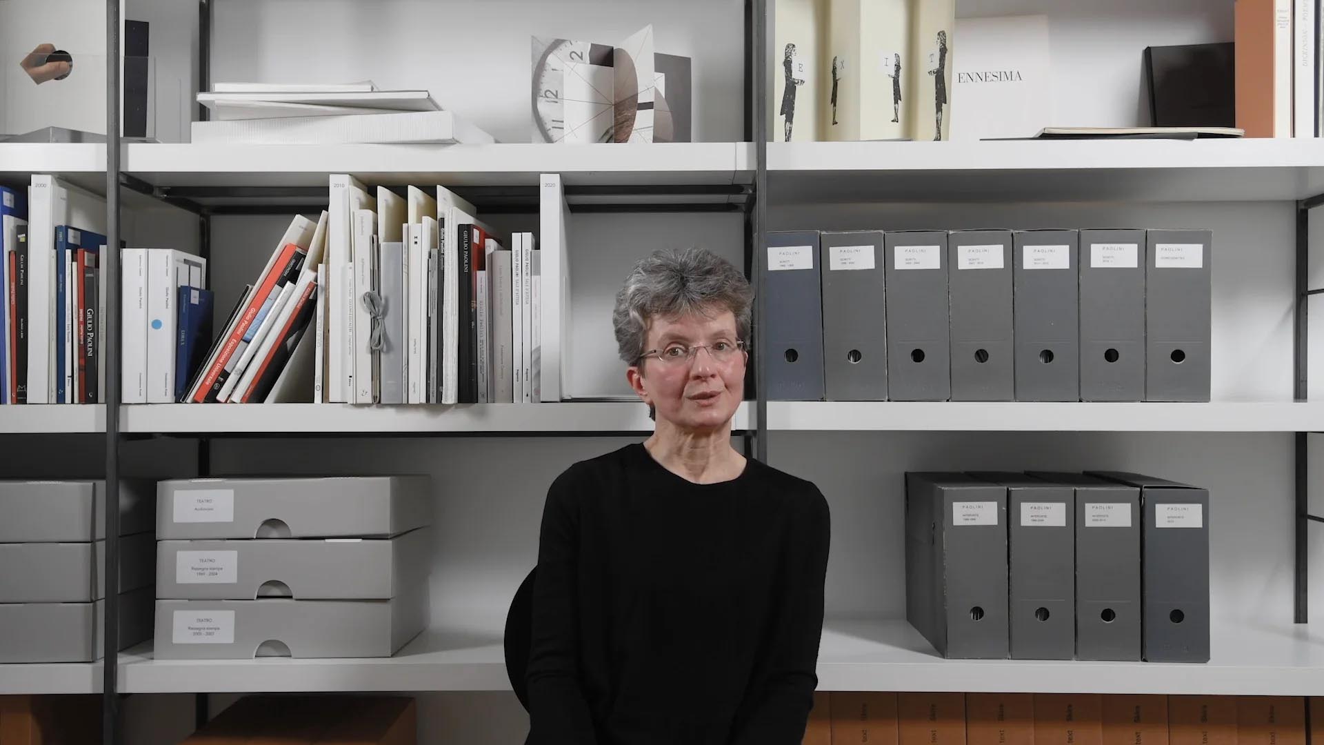 Maddalena Disch presenta gli archivi curati dalla Fondazione